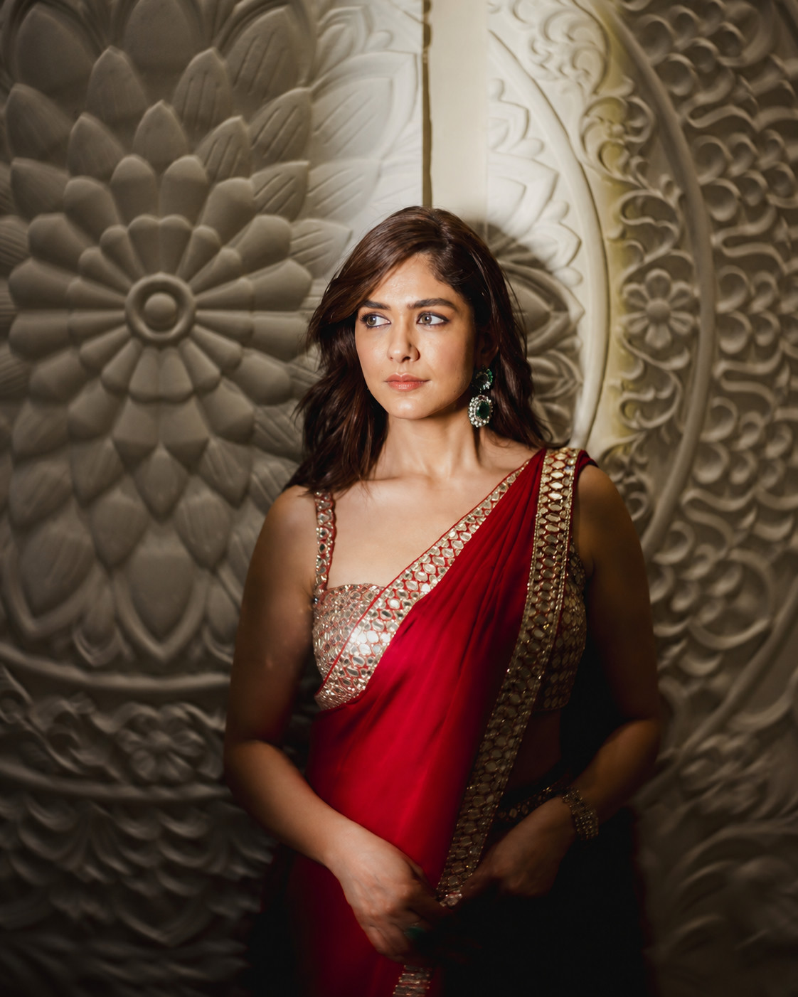 Mrunal Thakur editorial portrait